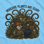 Invasive Plants are Scary Otto and Echo T‑Shirt