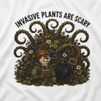 Invasive Plants are Scary Otto and Echo T‑Shirt