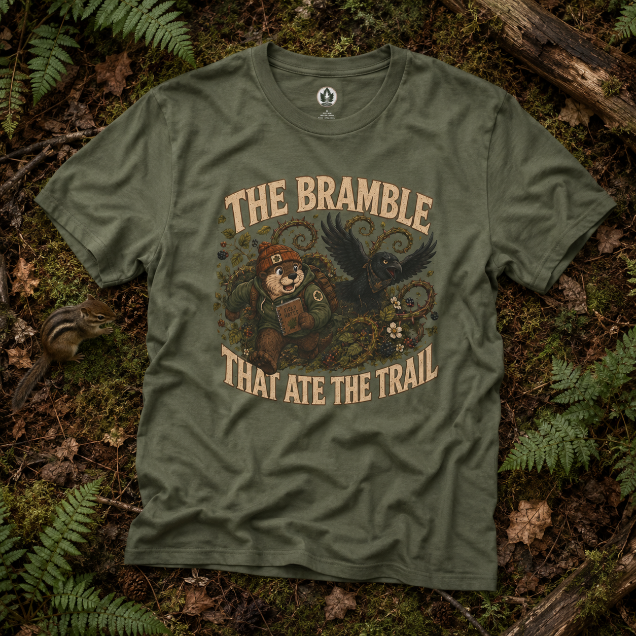 The Bramble That Ate the Trail Otto and Echo T‑Shirt
