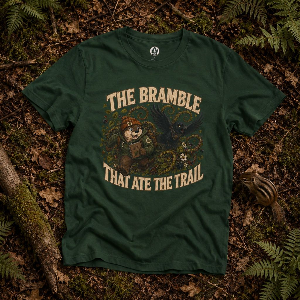 The Bramble That Ate the Trail Otto and Echo T‑Shirt