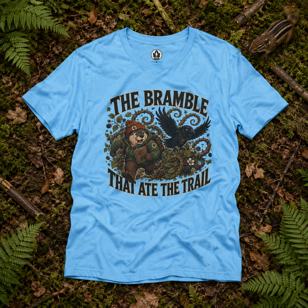 The Bramble That Ate the Trail Otto and Echo T‑Shirt