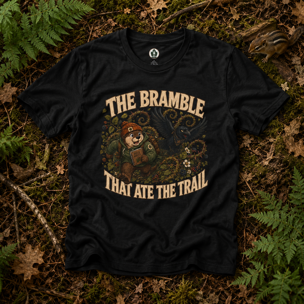 The Bramble That Ate the Trail Otto and Echo T‑Shirt
