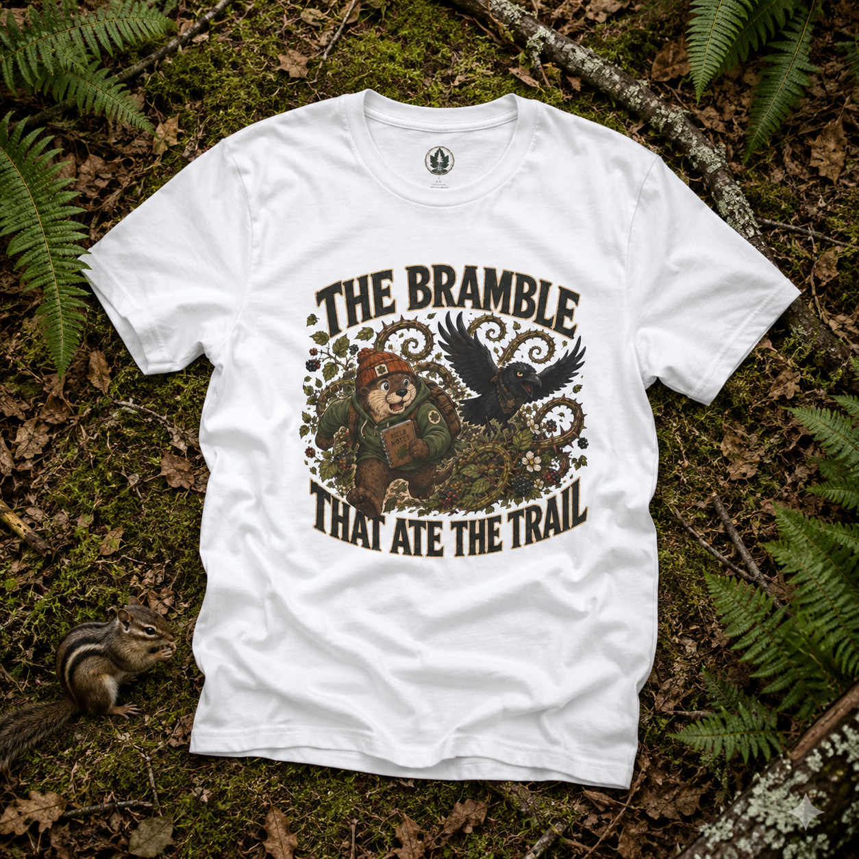 The Bramble That Ate the Trail Otto and Echo T‑Shirt