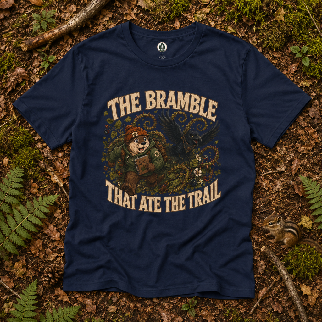 The Bramble That Ate the Trail Otto and Echo T‑Shirt