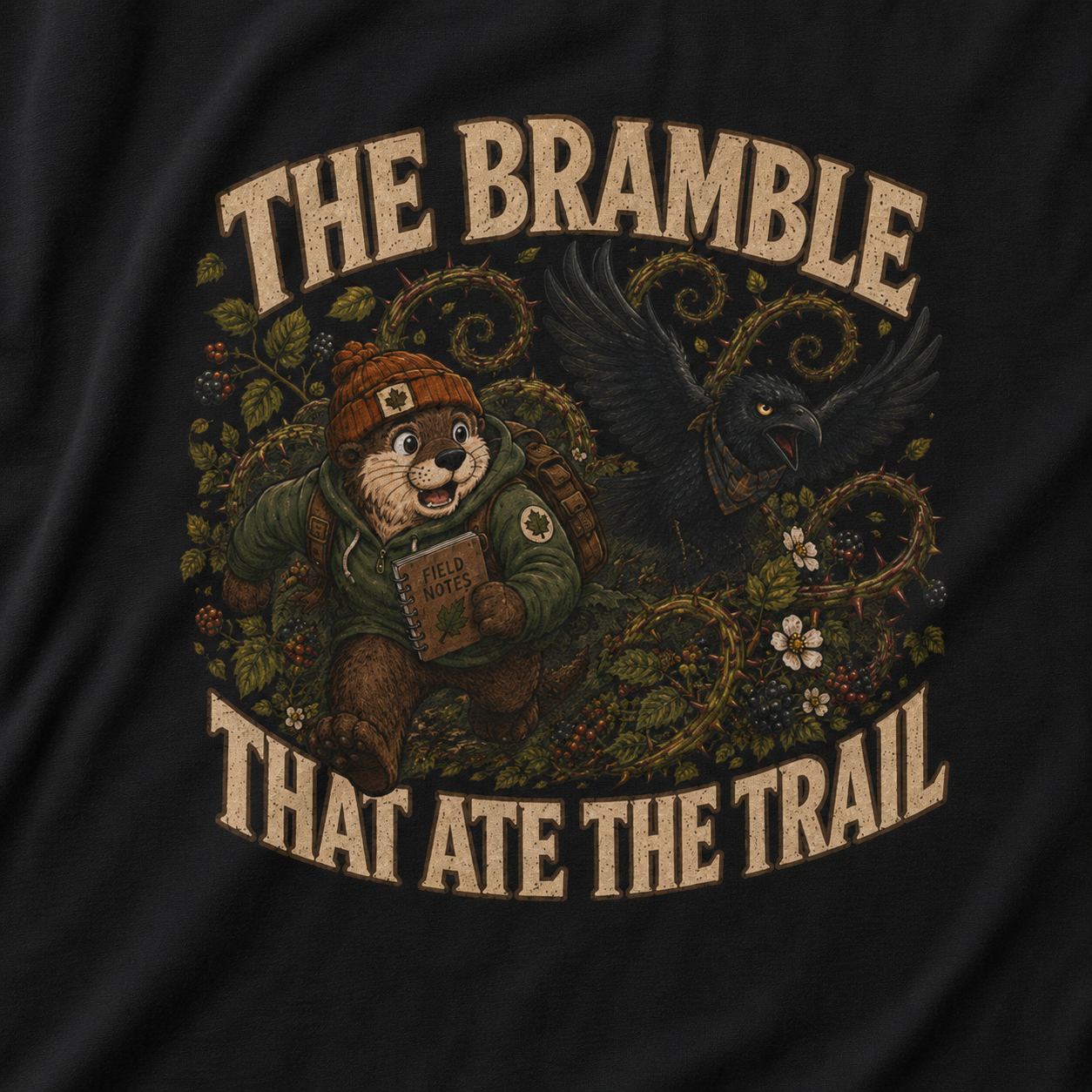 The Bramble That Ate the Trail Otto and Echo T‑Shirt