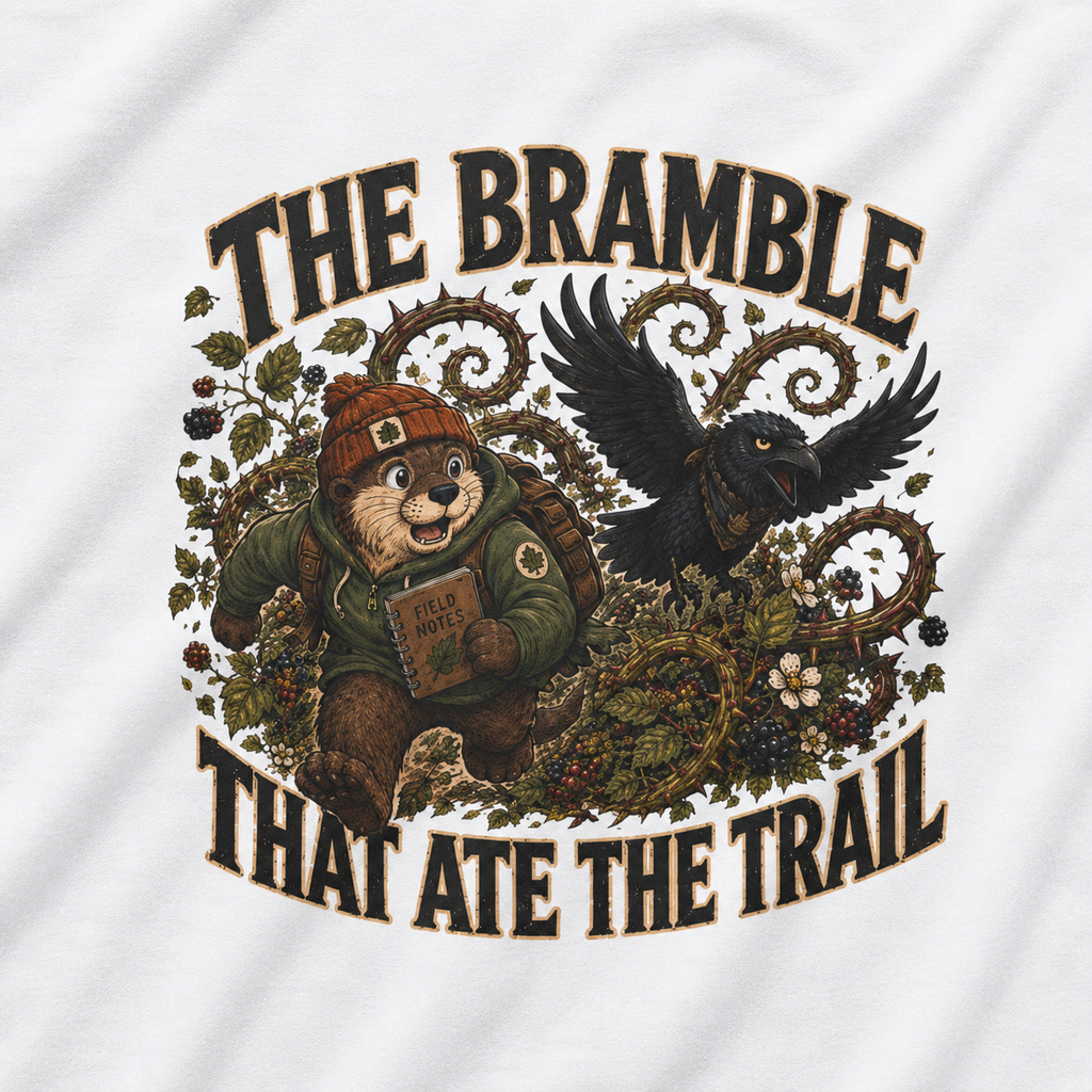 The Bramble That Ate the Trail Otto and Echo T‑Shirt