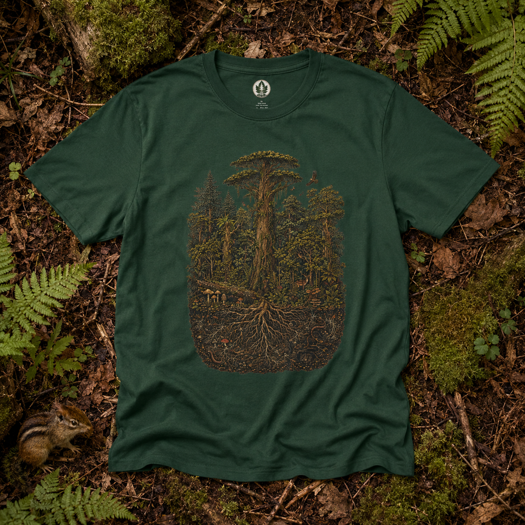 Full Forest Cross-Section T‑Shirt