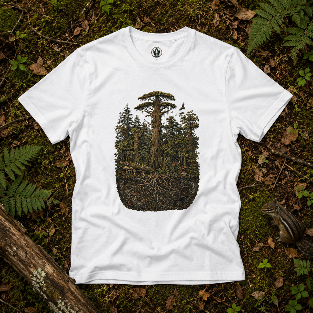 Full Forest Cross-Section T‑Shirt