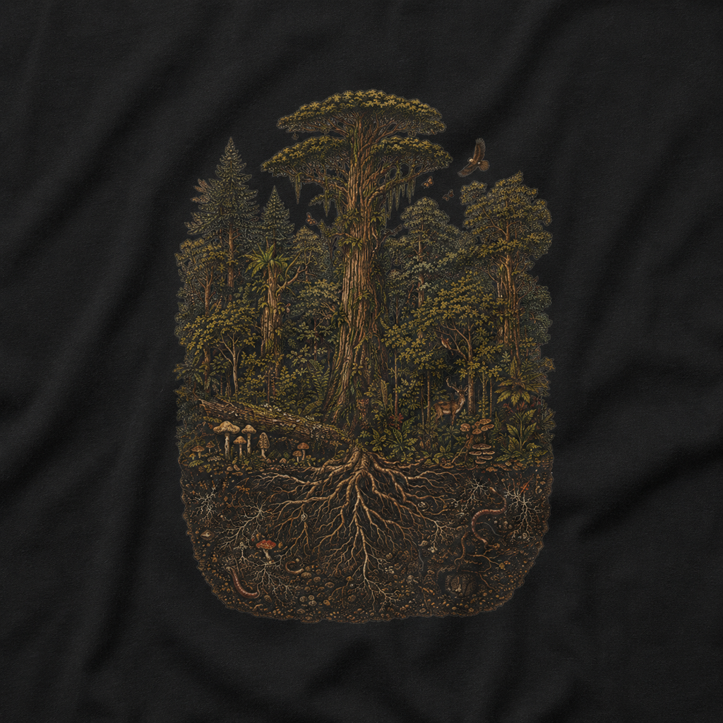 Full Forest Cross-Section T‑Shirt