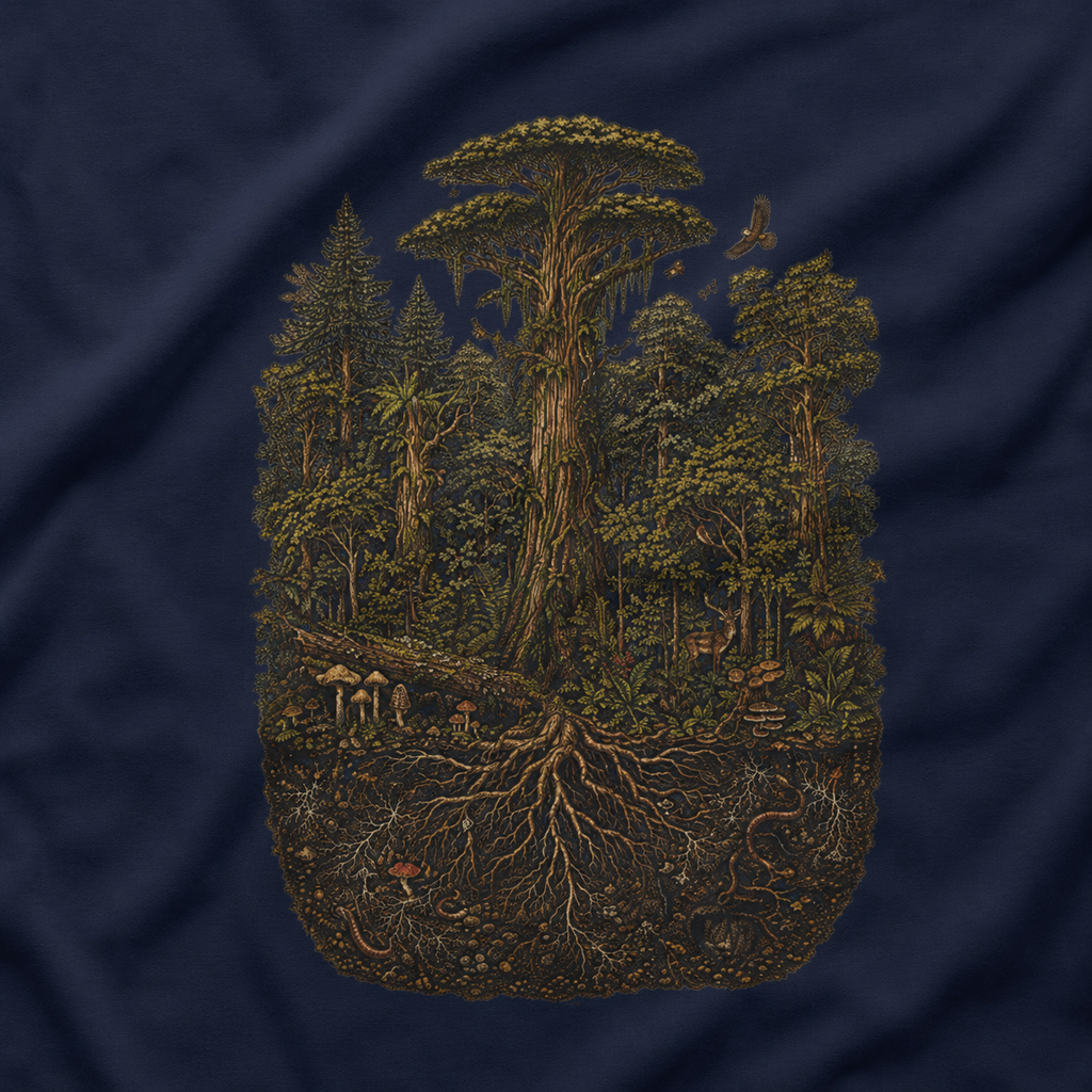 Full Forest Cross-Section T‑Shirt