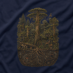 Full Forest Cross-Section T‑Shirt