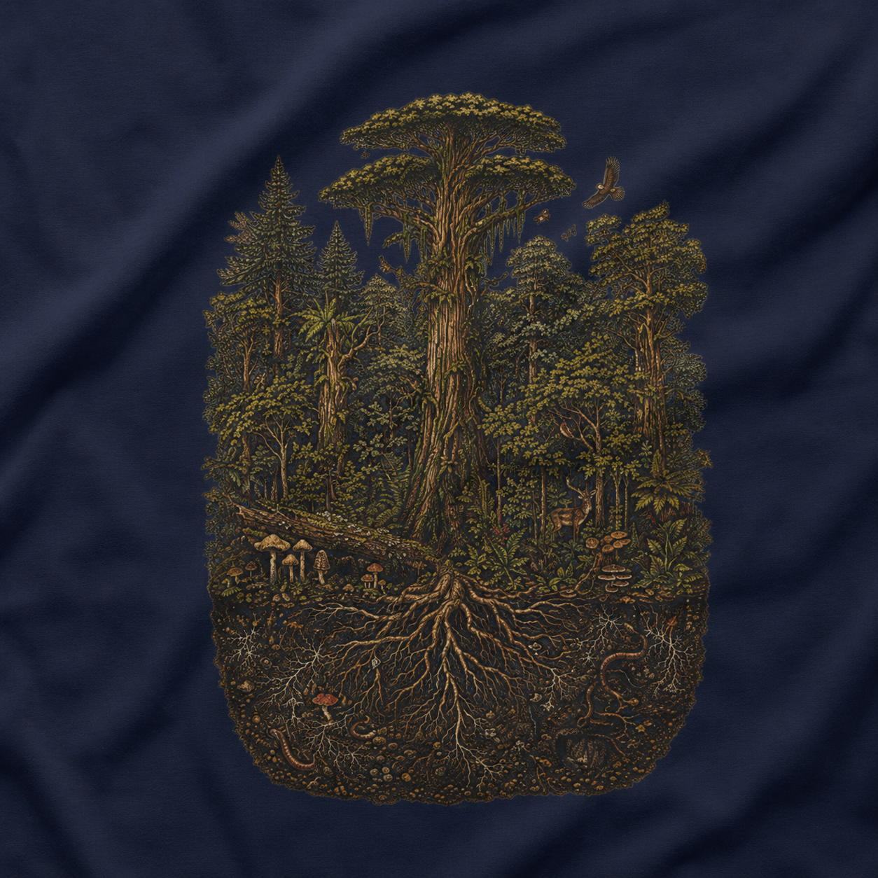 Full Forest Cross-Section T‑Shirt