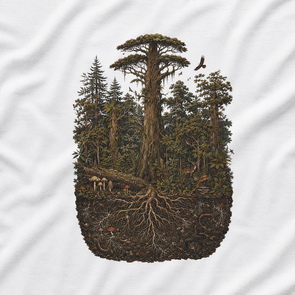 Full Forest Cross-Section T‑Shirt