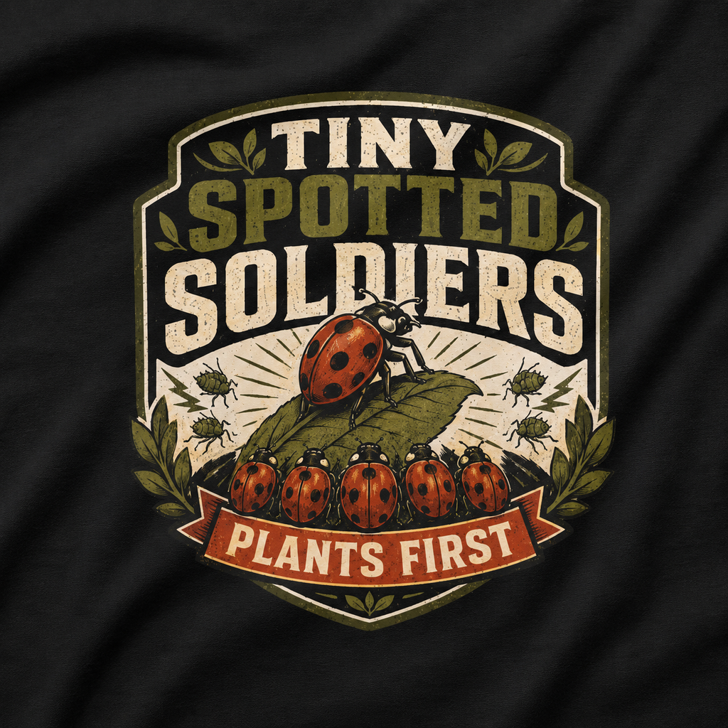 Tiny Spotted Soldiers Plants First T‑Shirt
