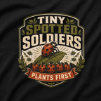 Tiny Spotted Soldiers Plants First T‑Shirt