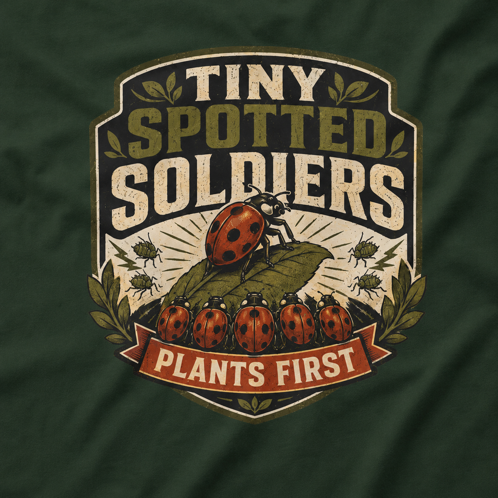 Tiny Spotted Soldiers Plants First T‑Shirt