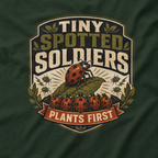 Tiny Spotted Soldiers Plants First T‑Shirt