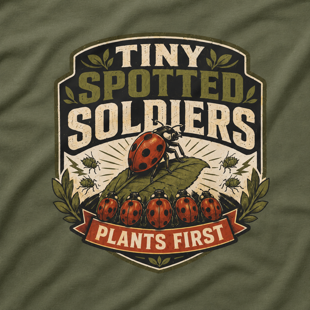 Tiny Spotted Soldiers Plants First T‑Shirt