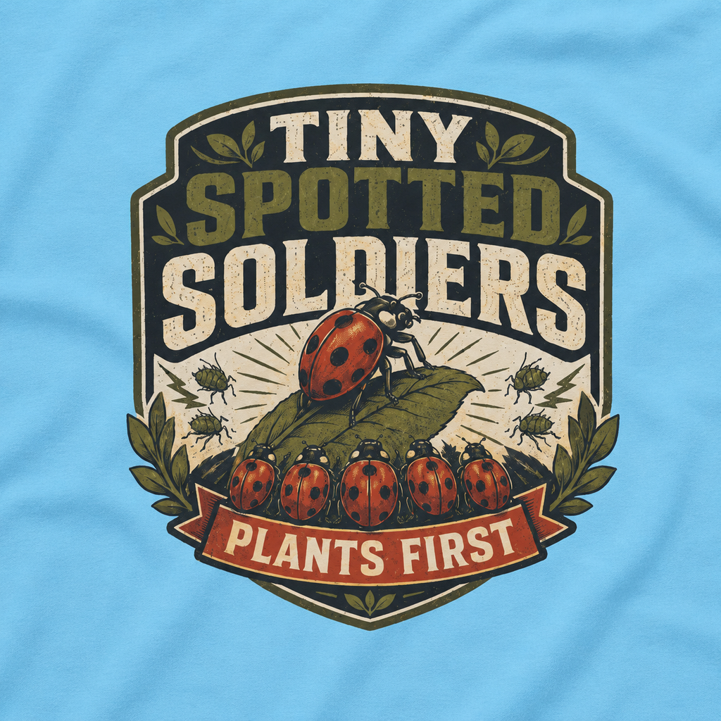 Tiny Spotted Soldiers Plants First T‑Shirt