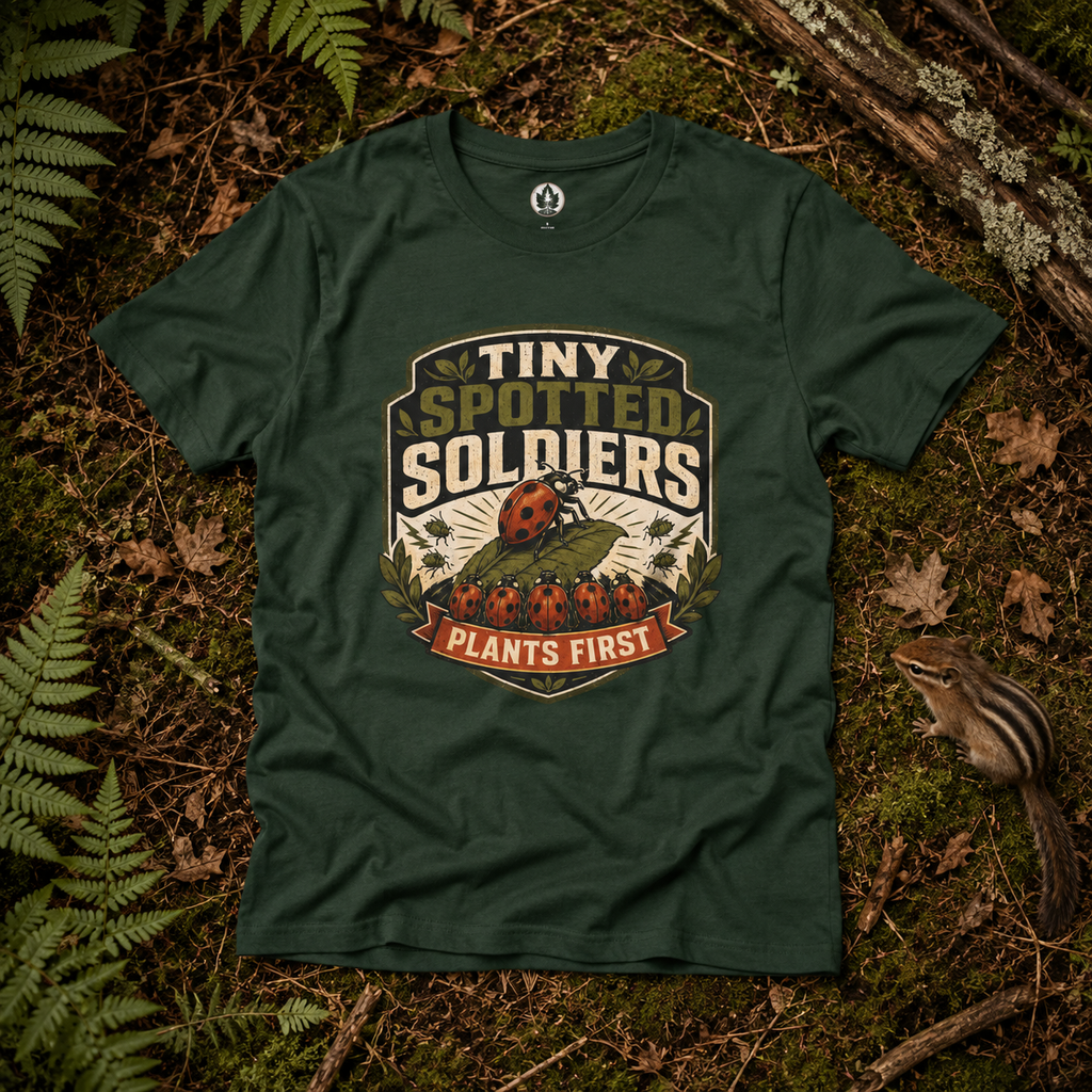 Tiny Spotted Soldiers Plants First T‑Shirt