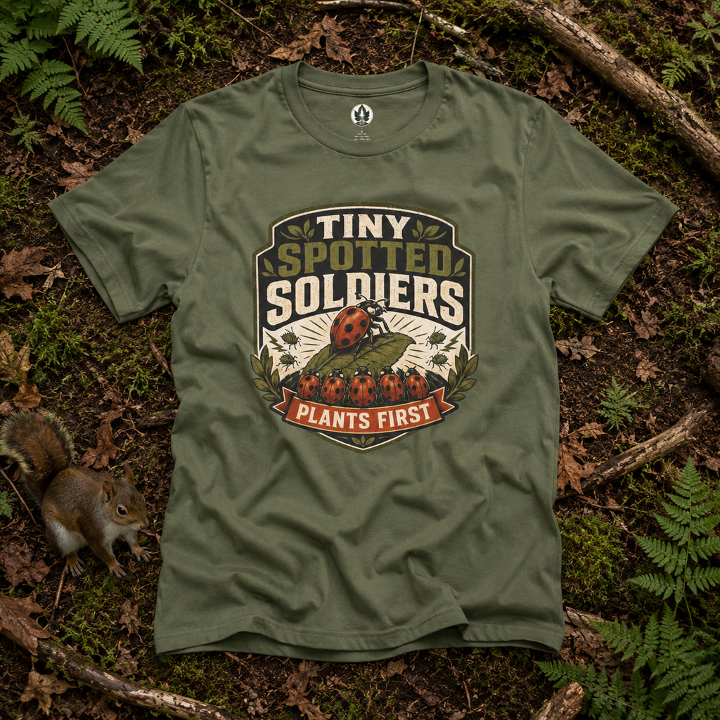 Tiny Spotted Soldiers Plants First T‑Shirt