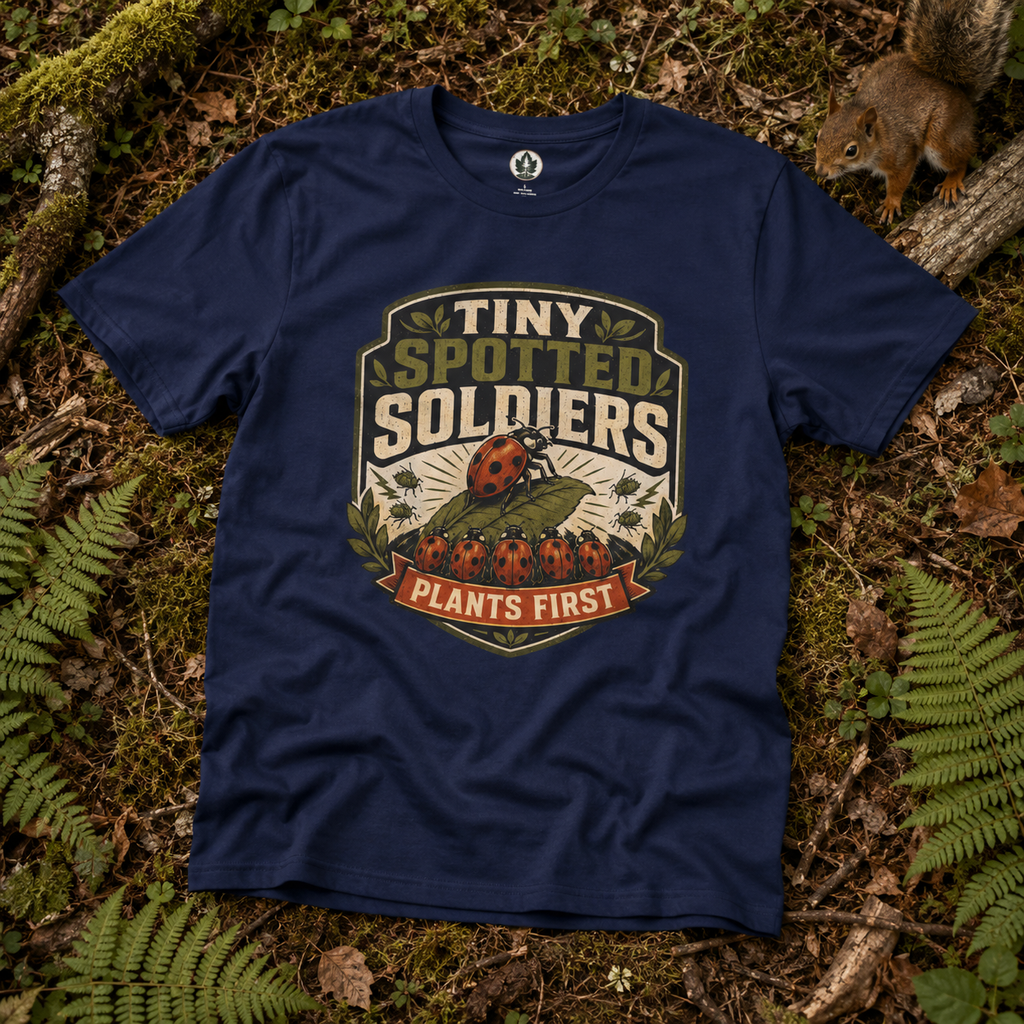 Tiny Spotted Soldiers Plants First T‑Shirt
