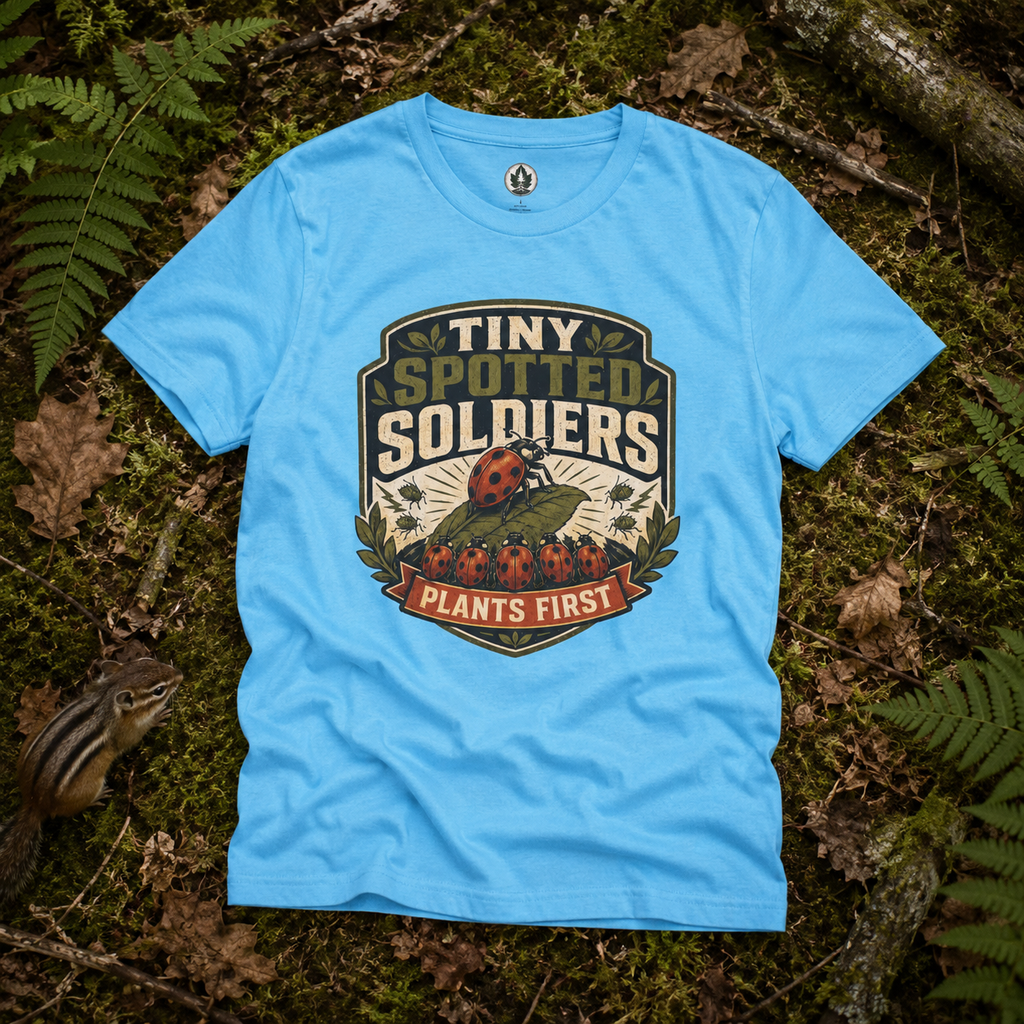 Tiny Spotted Soldiers Plants First T‑Shirt