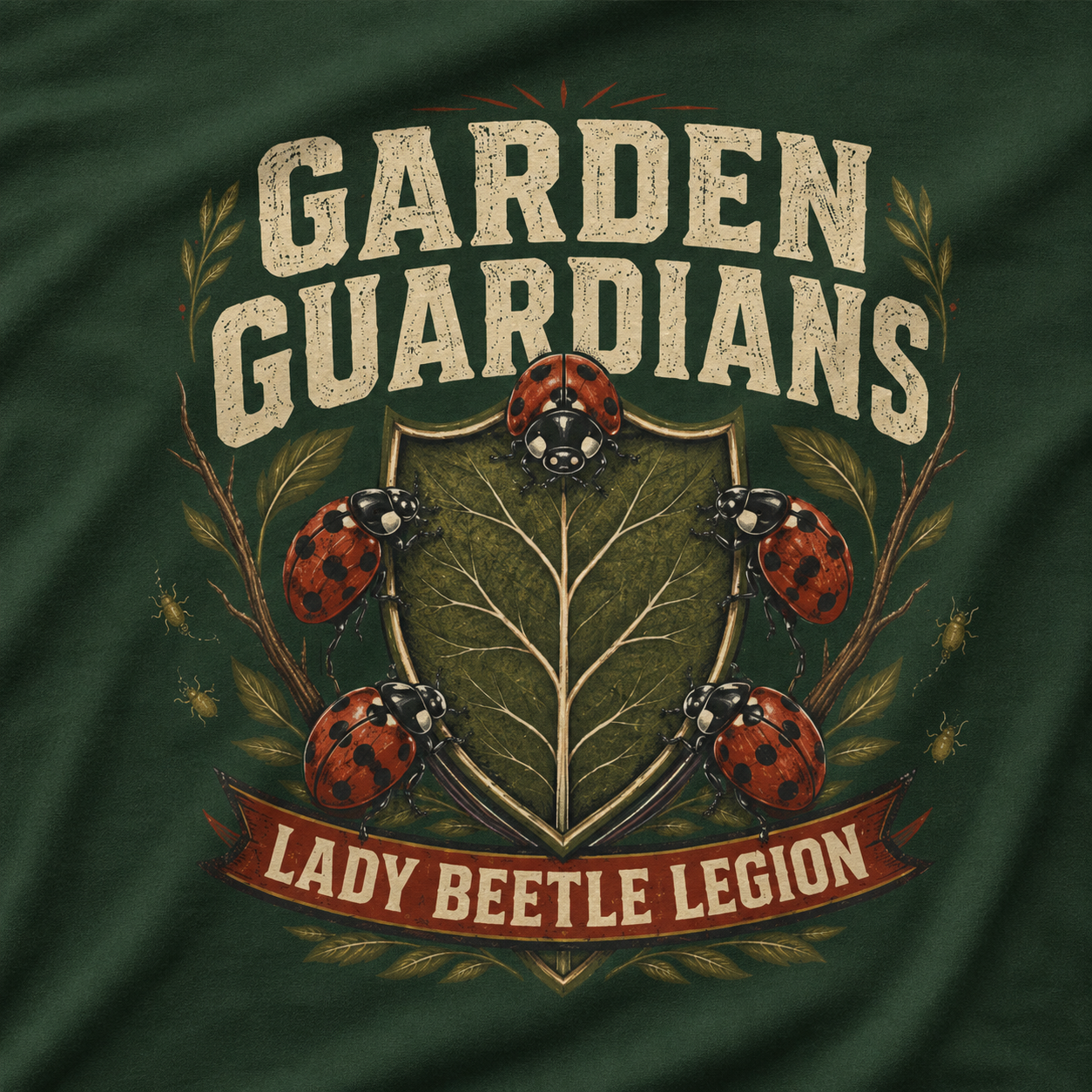 Garden Guardians Lady Beetle Legion T‑Shirt