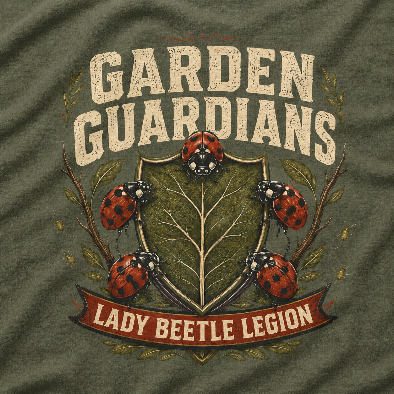 Garden Guardians Lady Beetle Legion T‑Shirt