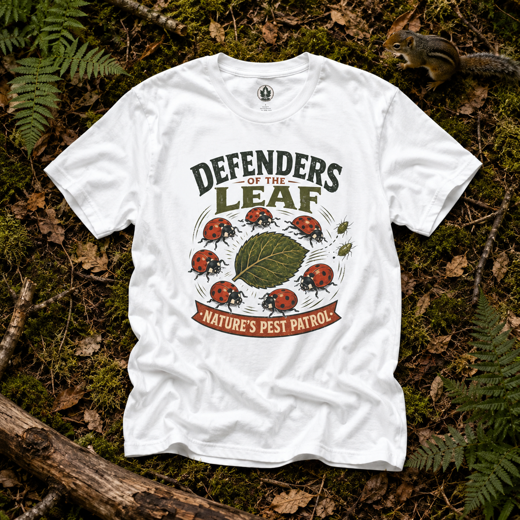 Defenders of the Leaf, Nature's Pest Patrol T‑Shirt