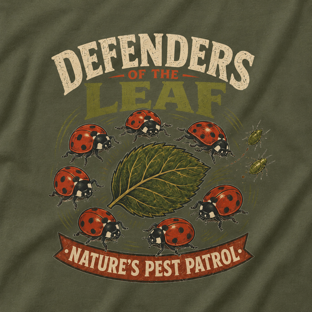 Defenders of the Leaf, Nature's Pest Patrol T‑Shirt