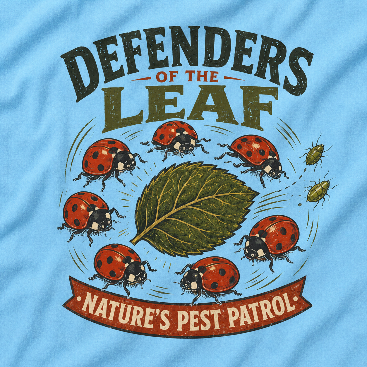 Defenders of the Leaf, Nature's Pest Patrol T‑Shirt