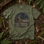 Still Growing, Still Judging Version Two T‑Shirt (Part of the Trees are Ancient Collection)