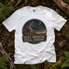Still Growing, Still Judging Version Two T‑Shirt (Part of the Trees are Ancient Collection)