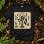 Latin Names Only. Masks Are Not Morphology. Alocasia amazonica, African Mask Plant T‑Shirt