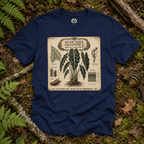 Latin Names Only. Masks Are Not Morphology. Alocasia amazonica, African Mask Plant T‑Shirt
