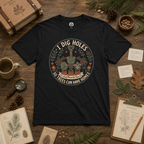 I Dig Holes So Trees Can Have Homes Version Two (Gardening Good Vibes Series) T‑Shirt