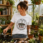 I Dig Holes So Trees Can Have Homes Version Two (Gardening Good Vibes Series) T‑Shirt