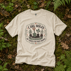 I Dig Holes So Trees Can Have Homes Version Three (Gardening Good Vibes Series) T‑Shirt