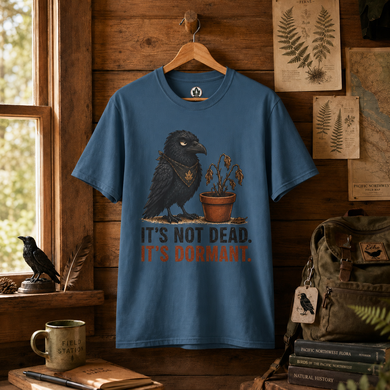 It's Not Dead, It's Dormant Echo T‑Shirt