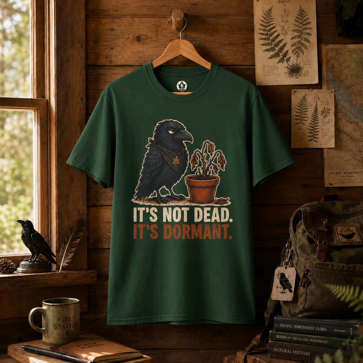 It's Not Dead, It's Dormant Echo T‑Shirt