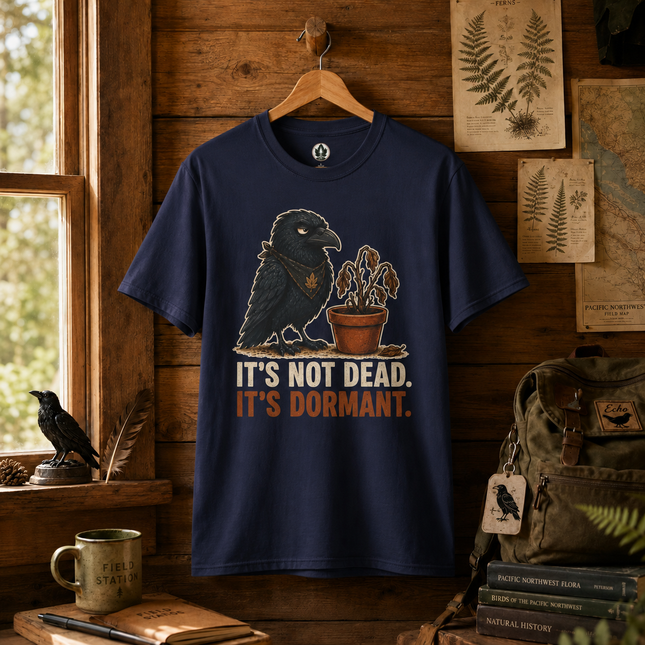 It's Not Dead, It's Dormant Echo T‑Shirt