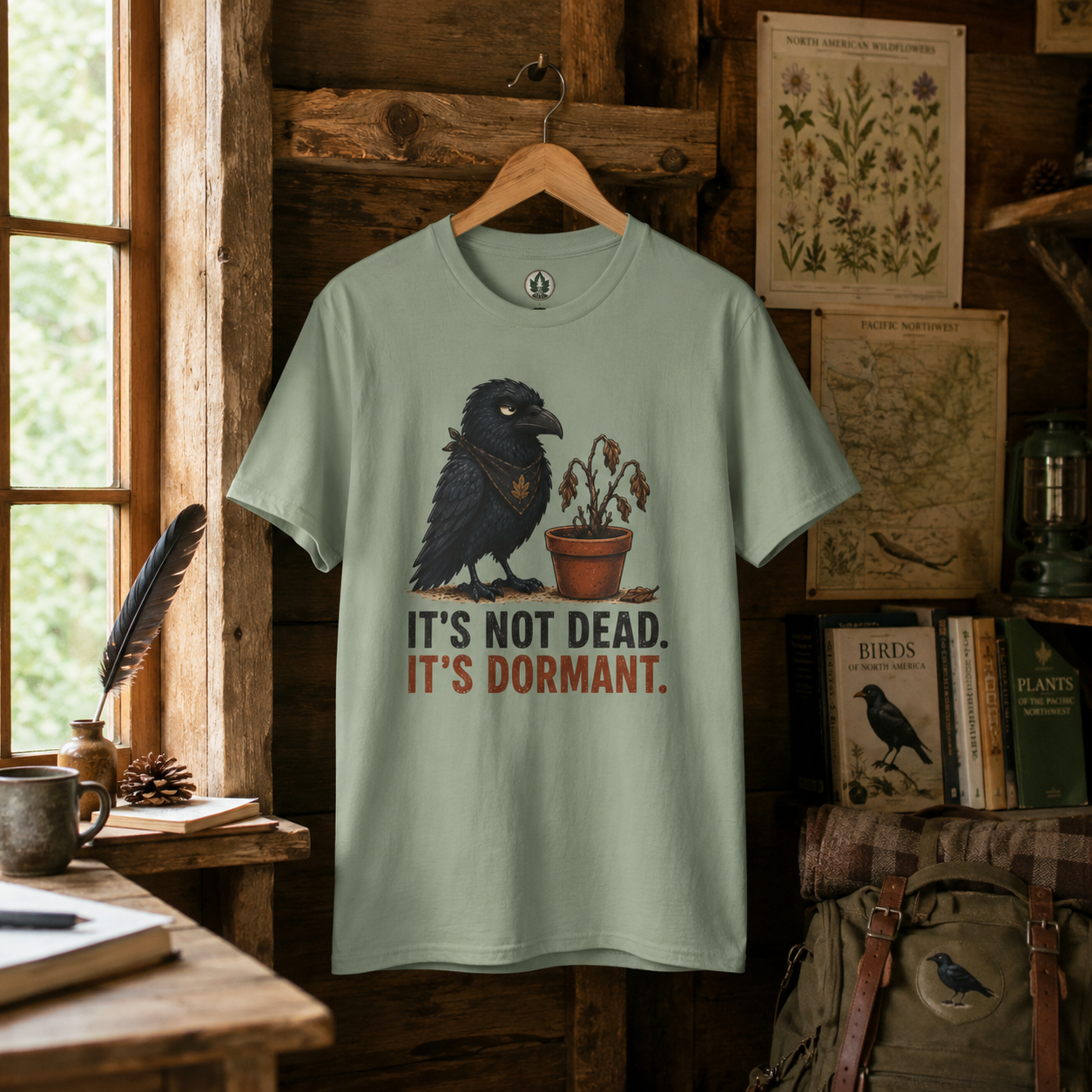 It's Not Dead, It's Dormant Echo T‑Shirt
