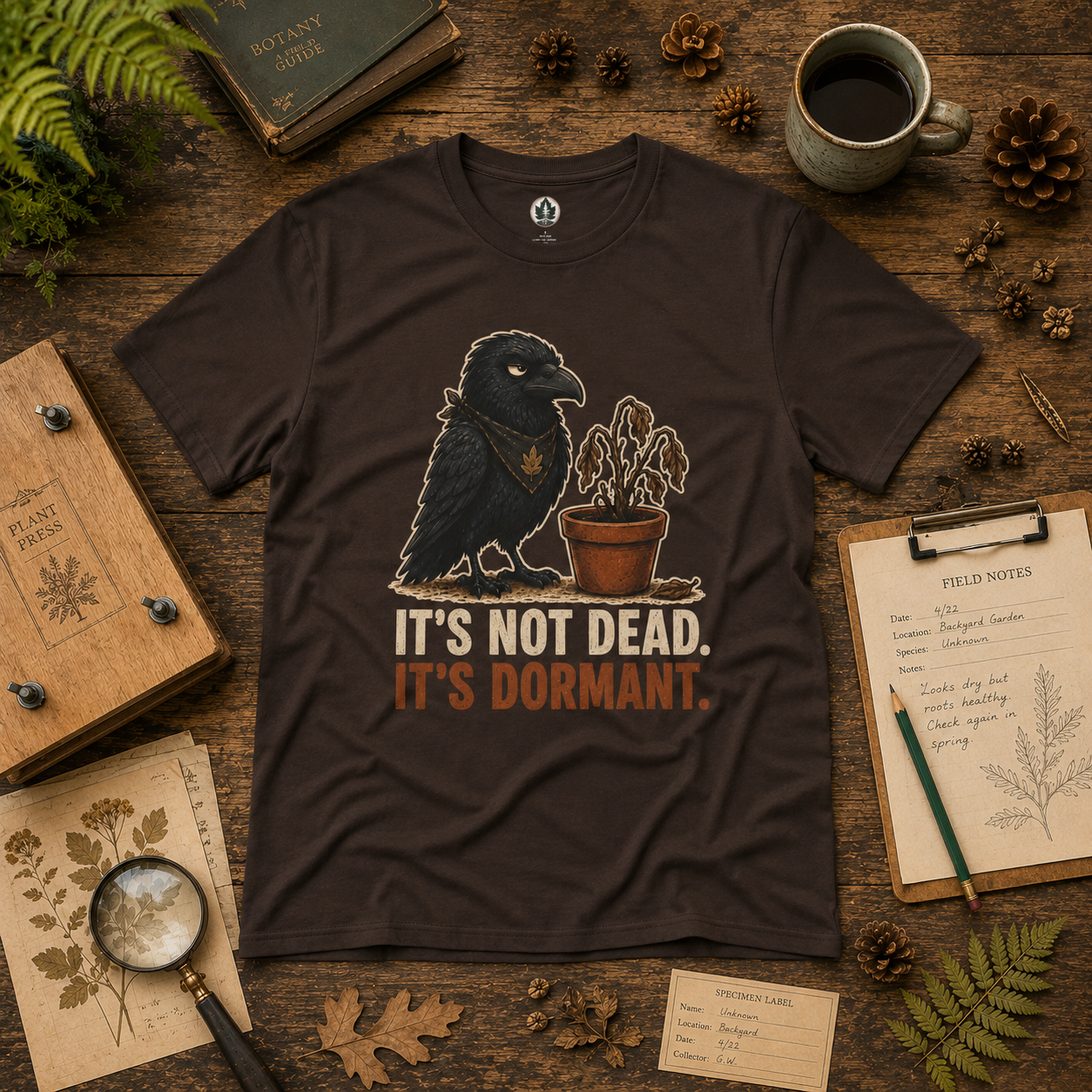 It's Not Dead, It's Dormant Echo T‑Shirt