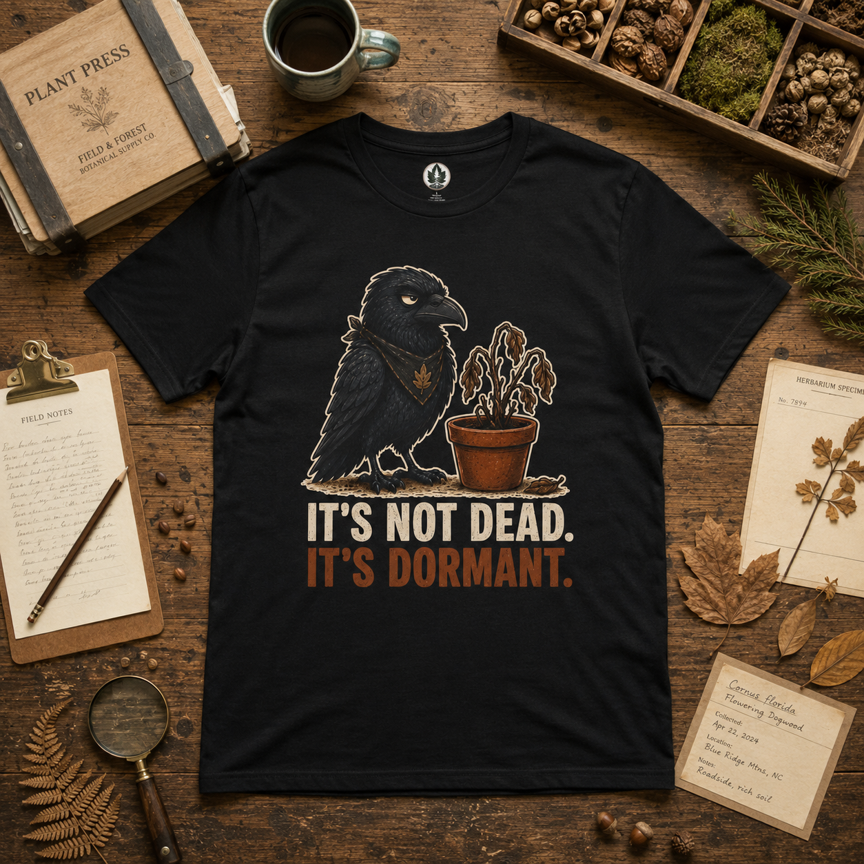 It's Not Dead, It's Dormant Echo T‑Shirt