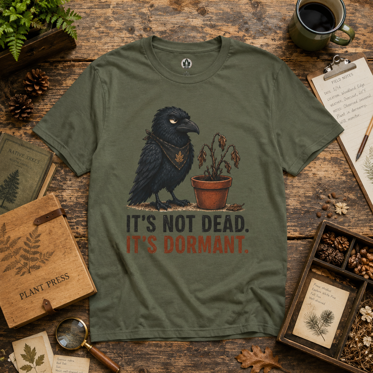 It's Not Dead, It's Dormant Echo T‑Shirt