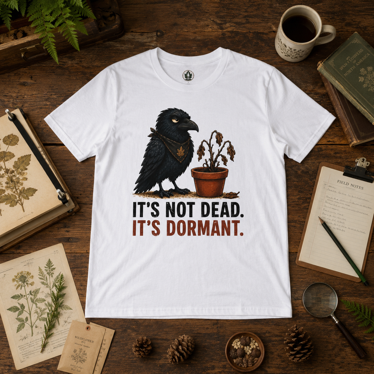 It's Not Dead, It's Dormant Echo T‑Shirt