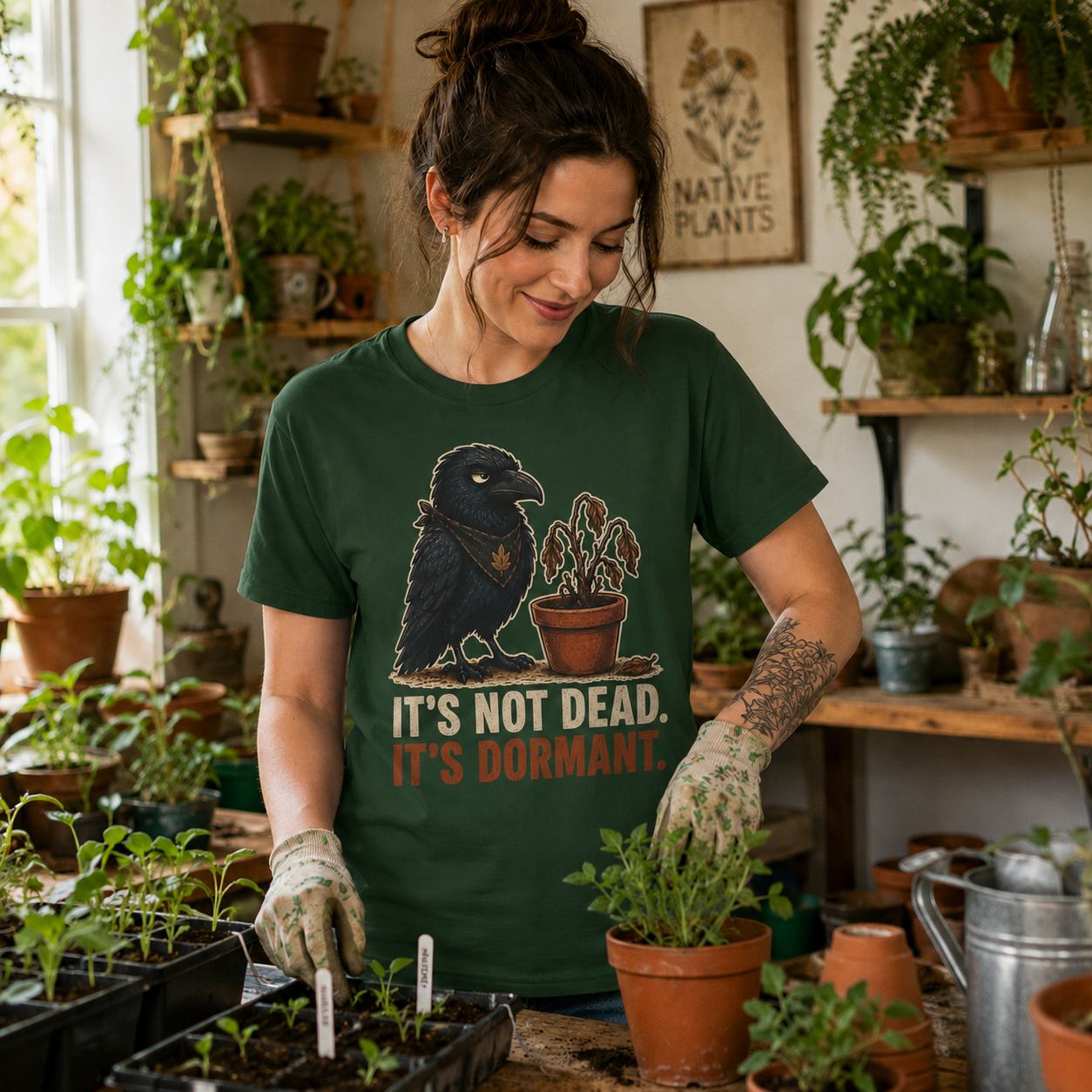 It's Not Dead, It's Dormant Echo T‑Shirt
