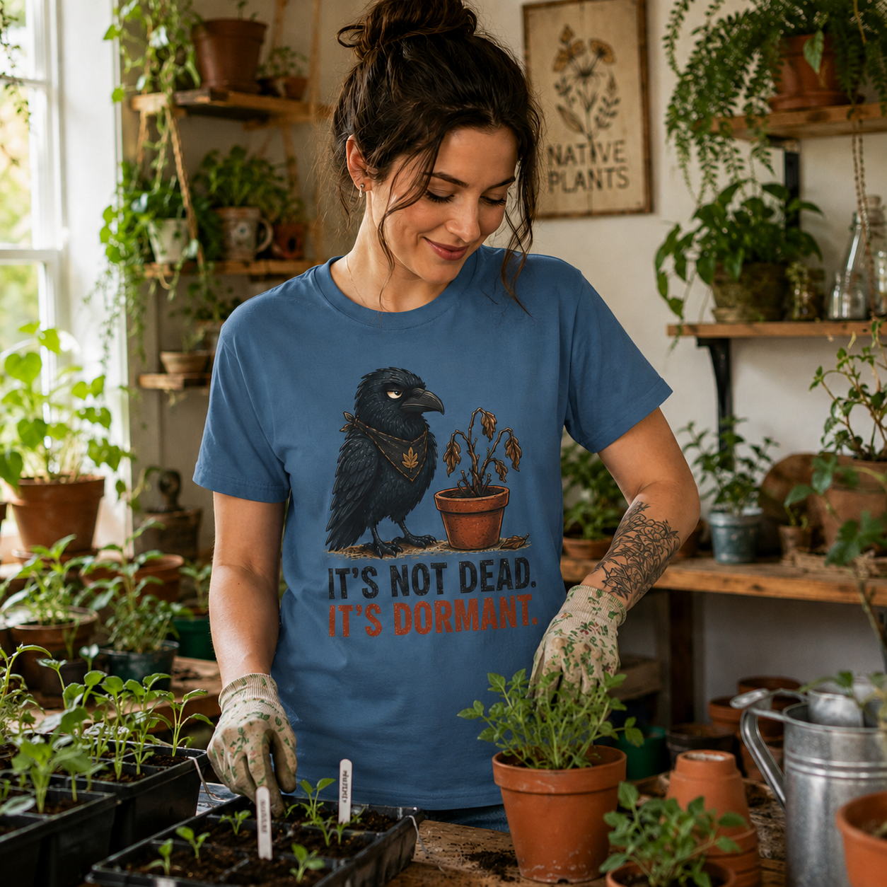 It's Not Dead, It's Dormant Echo T‑Shirt