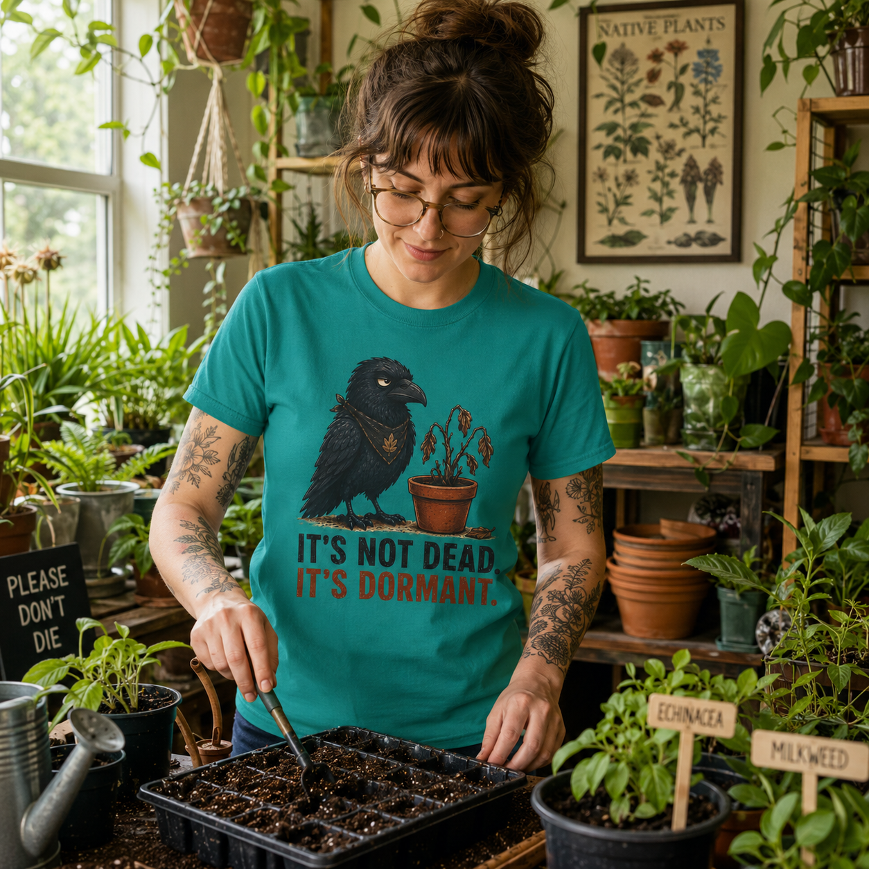 It's Not Dead, It's Dormant Echo T‑Shirt